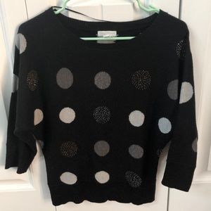 Cute polka dot sweater